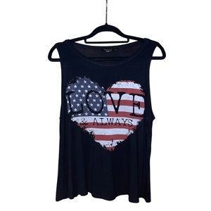 Bewarel Graphic Muscle Tee - Black - Size S / M